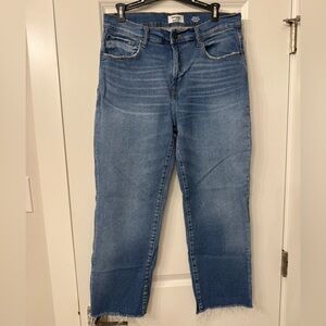 Kenzie Allie High Rise Jeans Slim Straight - 12/31 a medium wash